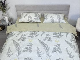 Постільна білизна Ecotton Твіл-сатин Сімейний комплект дві підковдри 24305 AB