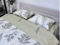 Постільна білизна Ecotton Твіл-сатин Сімейний комплект дві підковдри 24305 AB