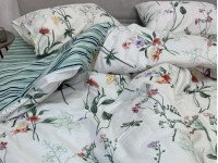 Постільна білизна Ecotton Твіл-сатин Двоспальний комплект 24307 AB