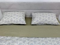 Постільна білизна Ecotton Твіл-сатин Сімейний комплект дві підковдри 24308 AB