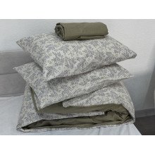 Постельное белье Ecotton Твил-сатин Евро комплект 24308 AB