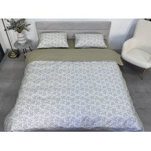 Постільна білизна Ecotton Твіл-сатин Сімейний комплект дві підковдри 24308 AB
