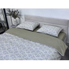 Постільна білизна Ecotton Твіл-сатин Сімейний комплект дві підковдри 24308 AB