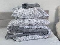Постільна білизна Ecotton Твіл-сатин Двоспальний комплект 24312 AB