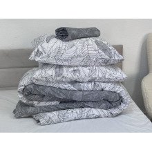 Постельное белье Ecotton Твил-сатин Семейный комплект два пододеяльника 24312 AB