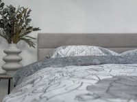 Постельное белье Ecotton Твил-сатин Полуторный комплект 24312 AB