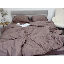 Постельное белье Ecotton Твил-сатин Двуспальный комплект Shifting Sand Stucco