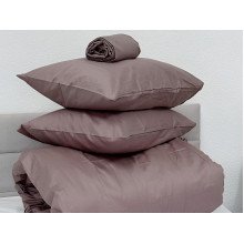 Постельное белье Ecotton Твил-сатин Двуспальный комплект Shifting Sand Stucco