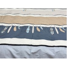 Постільна білизна Ecotton Твіл-сатин Сімейний комплект дві підковдри 21212 A