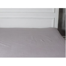 Простирадло на резинці 200x200 Ecotton Бязь Кварц 616