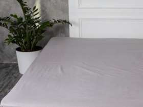 Простынь на резинке 200x200 Ecotton Бязь Кварц 616
