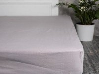 Простынь на резинке 200x200 Ecotton Бязь Кварц 616