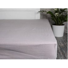 Простынь на резинке 200x200 Ecotton Бязь Кварц 616
