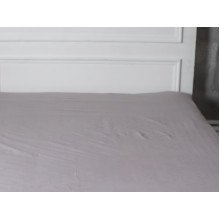 Простынь на резинке 200x200 Ecotton Бязь Кварц 616