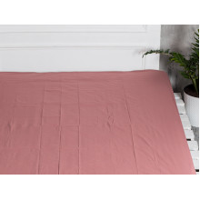 Простынь на резинке 200x200 Ecotton Бязь Мокко 871