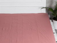 Простынь на резинке 200x200 Ecotton Бязь Мокко 871