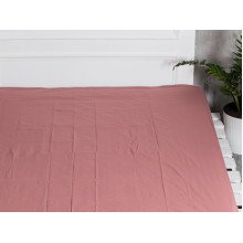 Простынь на резинке 200x200 Ecotton Бязь Мокко 871