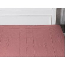 Простынь на резинке 200x200 Ecotton Бязь Мокко 871