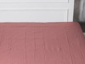 Простирадло на резинці 200x200 Ecotton Бязь Мокко 871