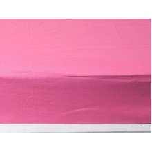 Простынь на резинке 180x200 Ecotton Бязь Розово-лиловый 125