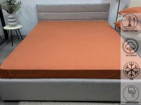 Простынь на резинке 160x200 Ecotton Фланель Coral SB-119