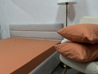 Простынь на резинке 160x200 Ecotton Фланель Coral SB-119