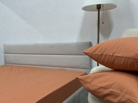 Простирадло на резинці 90x200 Ecotton Фланель Coral SB-119