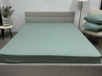 Простынь на резинке 160x200 Ecotton Фланель Mint SB-200