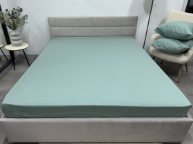 Простынь на резинке 90x200 Ecotton Фланель Mint SB-200