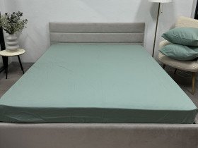Простынь на резинке 180x200 Ecotton Фланель Mint SB-200