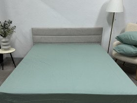 Простынь на резинке 180x200 Ecotton Фланель Mint SB-200