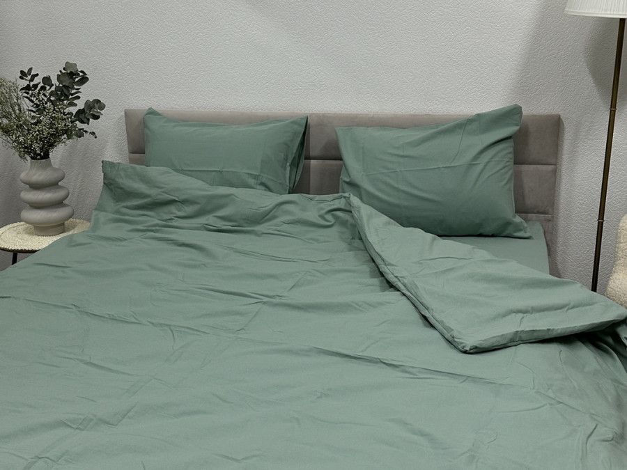 Простынь на резинке 90x200 Ecotton Фланель Mint SB-200