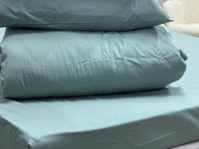 Простынь на резинке 180x200 Ecotton Фланель Mint SB-200