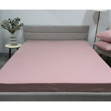 Простирадло на резинці 180x200 Ecotton Фланель Рожевий SB-153