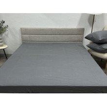Простынь на резинке 140x200 Ecotton Фланель Серый SB-148