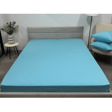 Простынь на резинке 90x200 Ecotton Фланель Sky Blue SB-134