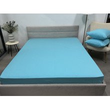 Простынь на резинке 140x200 Ecotton Фланель Sky Blue SB-134