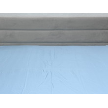 Простынь на резинке 140x200 Ecotton Полисатин Голубой