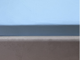 Простынь на резинке 160x200 Ecotton Полисатин Голубой