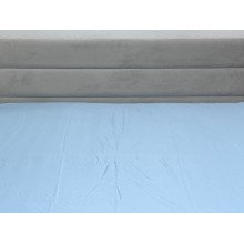 Простынь на резинке 180x200 Ecotton Полисатин Голубой