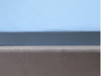 Простынь на резинке 160x200 Ecotton Полисатин Голубой