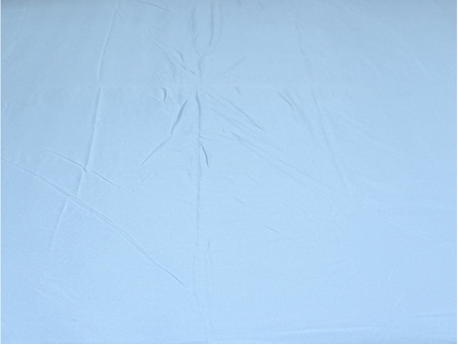 Простынь на резинке 160x200 Ecotton Полисатин Голубой