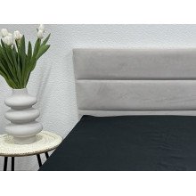 Простирадло на резинці 180x200 Ecotton Полісатин Чорний