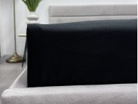 Простынь на резинке 160x200 Ecotton Полисатин Черный