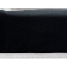 Простынь на резинке 180x200 Ecotton Полисатин Черный