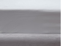 Простынь на резинке 180x200 Ecotton Полисатин Белый Сream