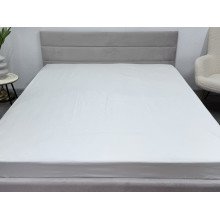 Простирадло на резинці 90x200 Ecotton Полісатин Білий Сream