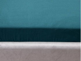 Простынь на резинке 180x200 Ecotton Полисатин Dark Green