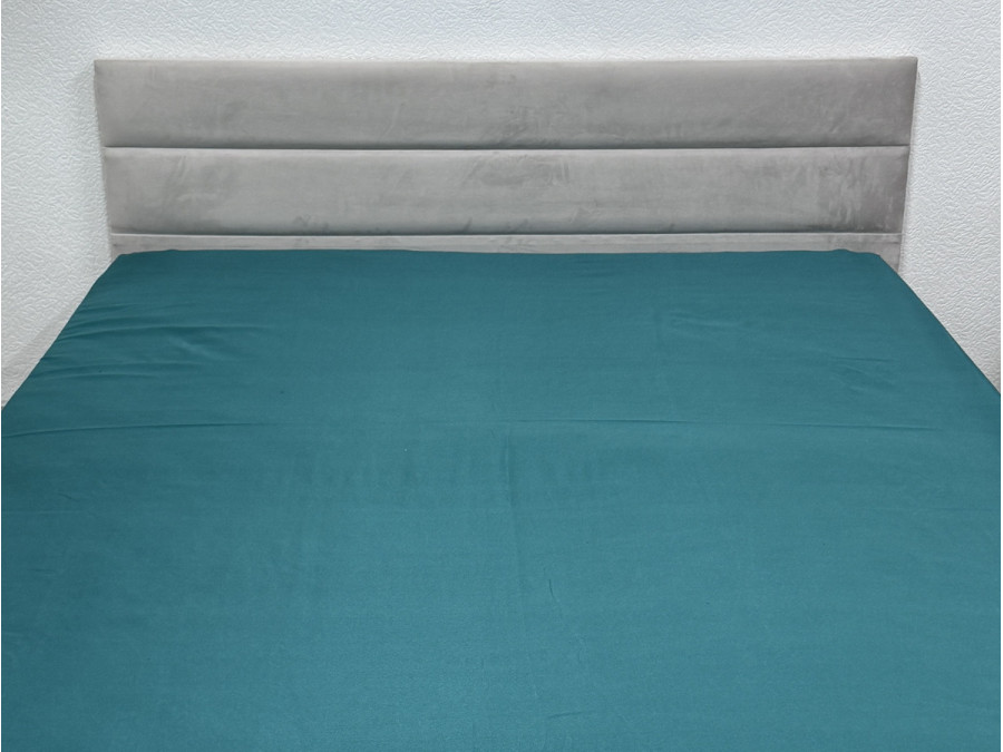 Простынь на резинке 200x200 Ecotton Полисатин Dark Green