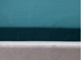 Простынь на резинке 180x200 Ecotton Полисатин Dark Green